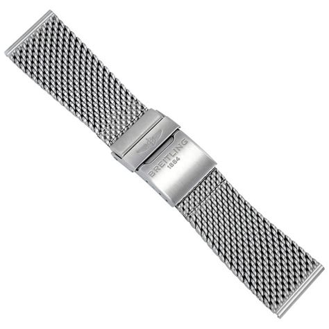 breitling mesh band|breitling metal watch bands.